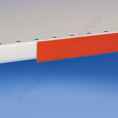 Flat adhesive scanner rail mm. 28 x 1000 crystal pvc