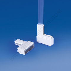 Profile with gripper for magnetic sign holder Ref. 409 228