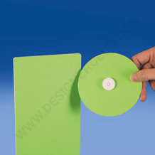Mini rotating plate with self adhesive pad