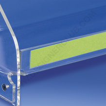 Rail adhésif plat pour scanner mm. 20x1000 en cristal PET ♻