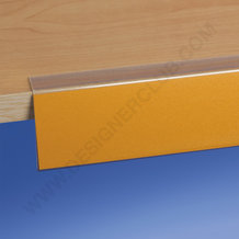 105° adhesive scanner rail mm. 40 x 1000 - back part 20 mm. antiglare pvc