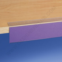 90° adhesive scanner rail mm. 30 x 1000 - back part 20 mm. antiglare pvc