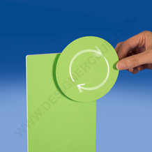 Mini rotating plate without self adhesive pad