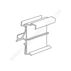 Electronic label holder support