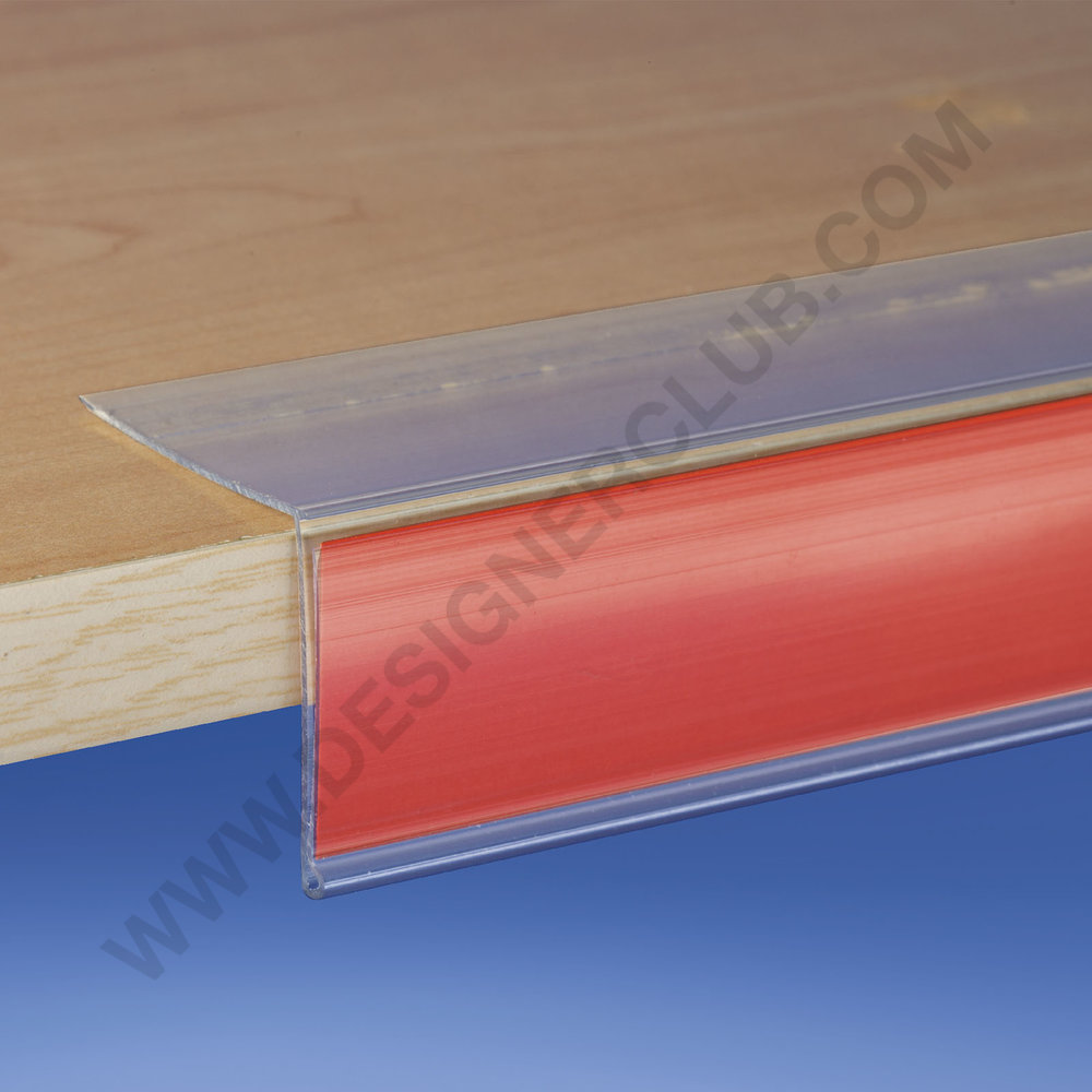 Porte-étiquettes avec cartes pour rayonnage en fil de métal standard – 3 po  S-14461 - Uline